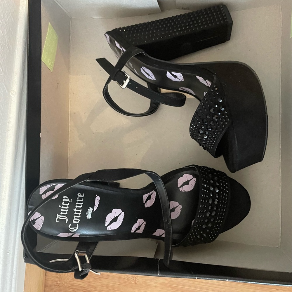 Black Platform Heels